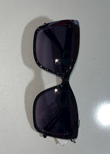 Şeffaf Siyah Gotik Kadın Gözlüğü - Görsel 2