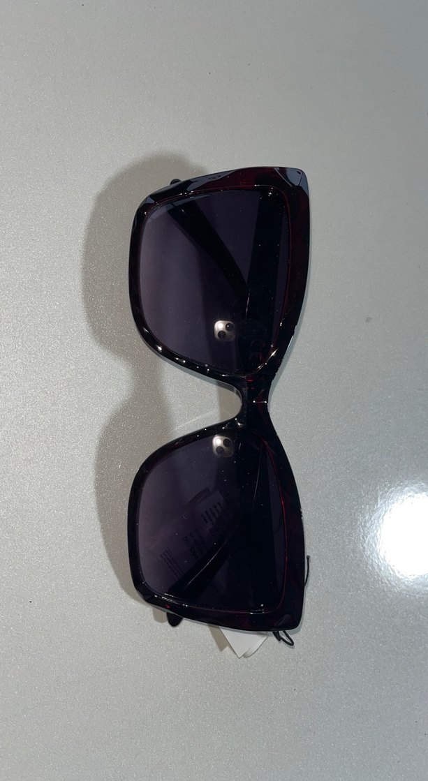 Şeffaf Siyah Gotik Kadın Gözlüğü - Görsel 2