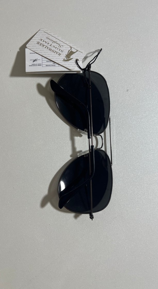 Siyah Klasik Biker unisex Güneş Gözlüğü - Görsel 2