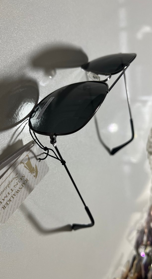 Siyah Klasik Biker unisex Güneş Gözlüğü - Görsel 3