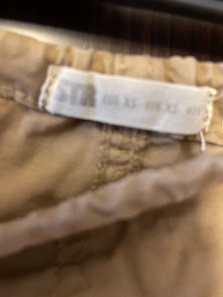 Bej Kadın Keten Midi Kumaş Pantolon - Görsel 2