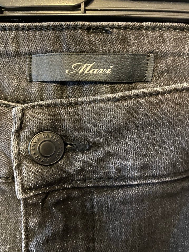 Gri Kadın Denim Pantolon - Görsel 2