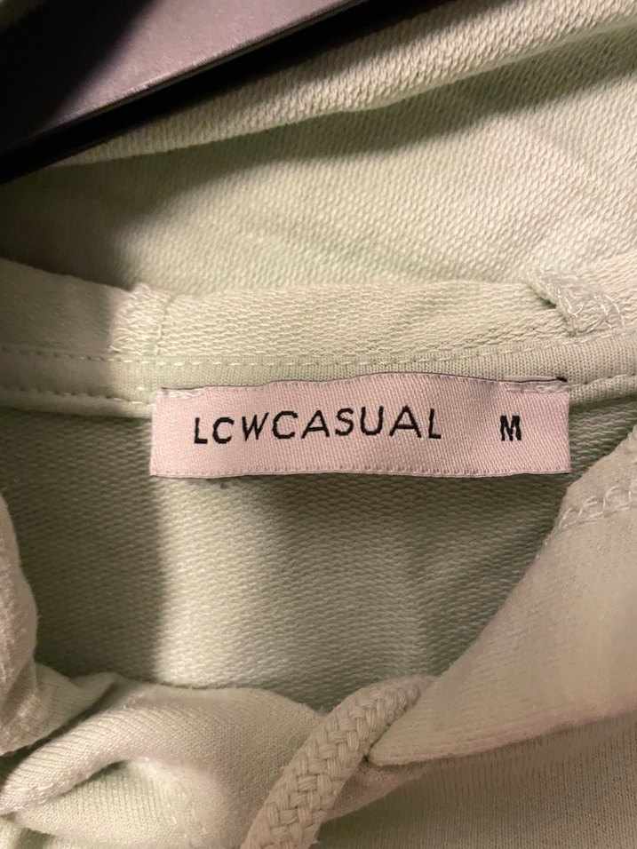 Gri Kadın Baskılı Sweatshirt Kapüşonlu - Görsel 2