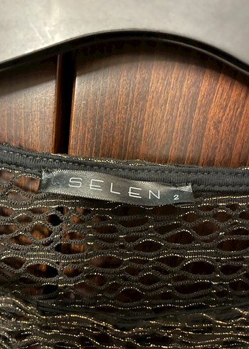 Siyah Kısa Kollu Bluz - Görsel 2