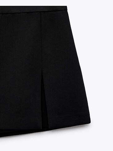 xs Beden Zara skort şort etek kısa siyah