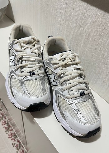 Beyaz Gri Kadın Spor Ayakkabı - Görsel 2