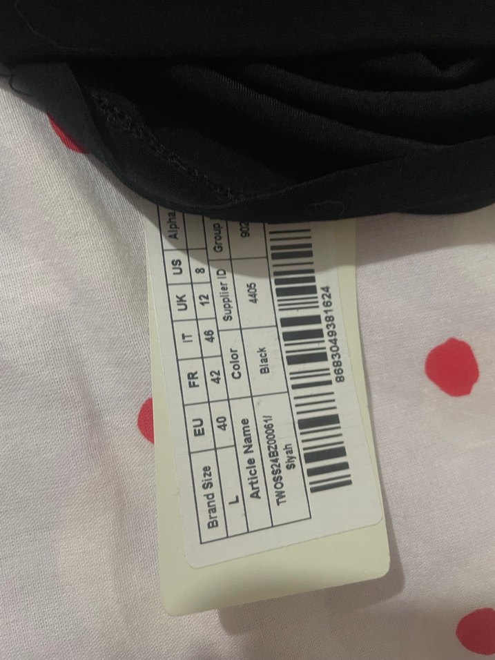 Siyah Halter Yaka Bluz - Görsel 3