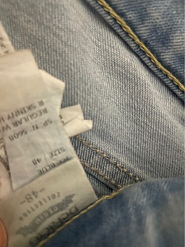 48 Beden Defacto jean kot pantolon