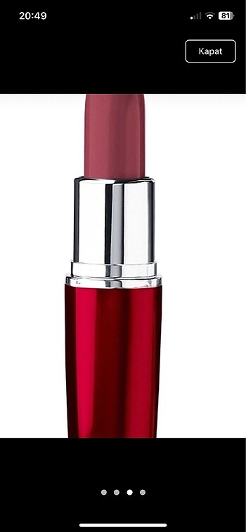  Beden Maybelline ruj