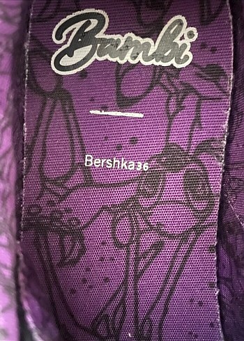 36 Beden Bambi bershka Kadın Spor Ayakkabı