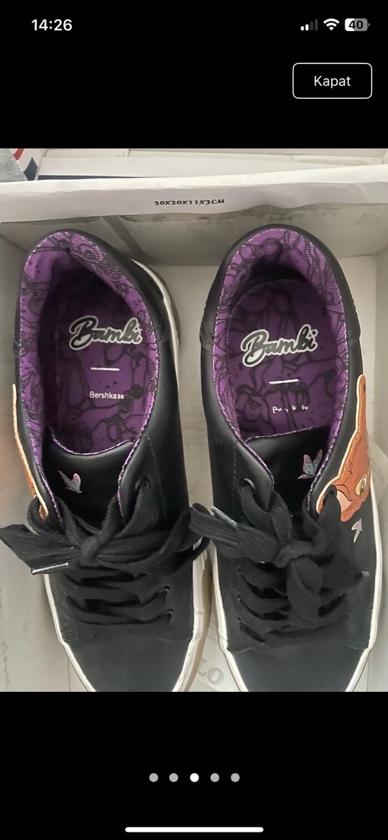 Bambi bershka Kadın Spor Ayakkabı - Görsel 2