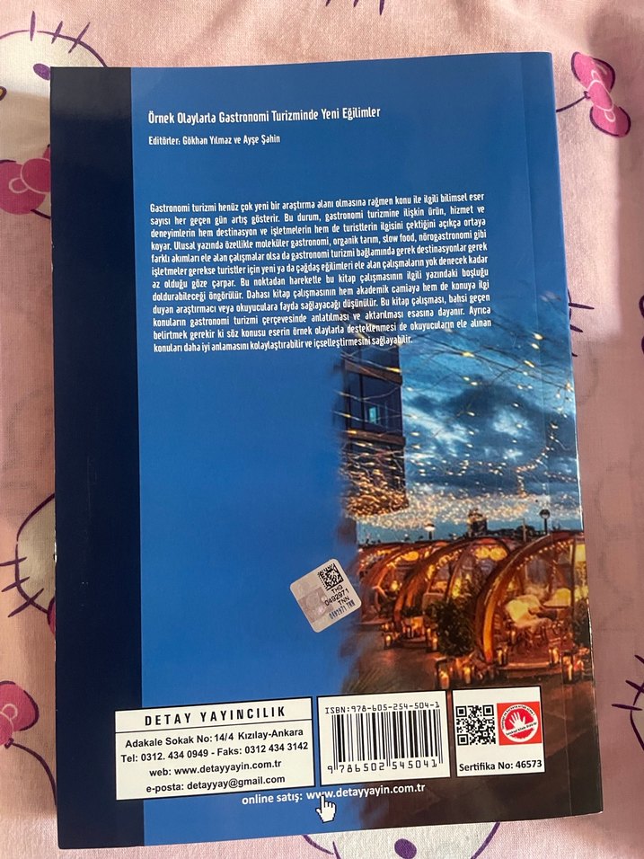 Gastronomi Turizminde Yeni Eğilimler Kitabı - Görsel 2
