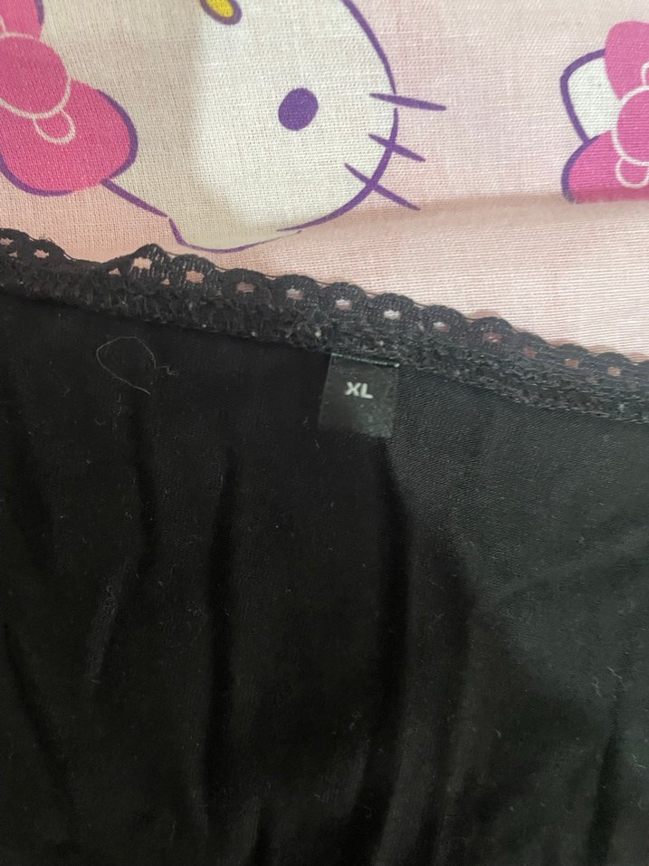 V Yaka Siyah Uzun Kollu Kadın Bluz - Görsel 3