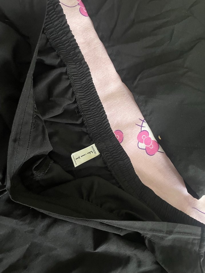 Siyah Askılı Midi Kadın Pijama Takımı gecelik takım - Görsel 2