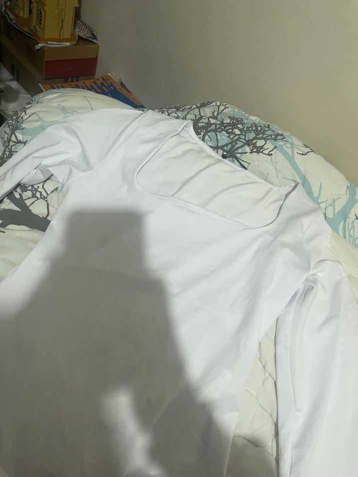 Kadın Beyaz Kollu Bluz - Görsel 3