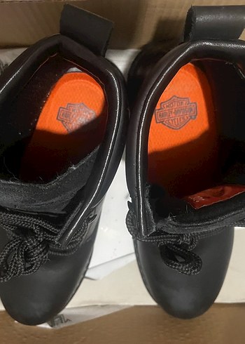 Siyah Kadın Bot harley davidson - Görsel 2