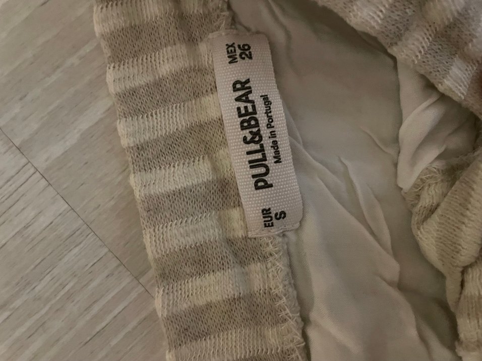 Düğmeli Bej Midi asimetrik Etek - Görsel 2