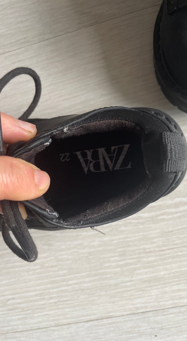 Siyah Zara Erkek Çocuk Ayakkabısı - Görsel 3