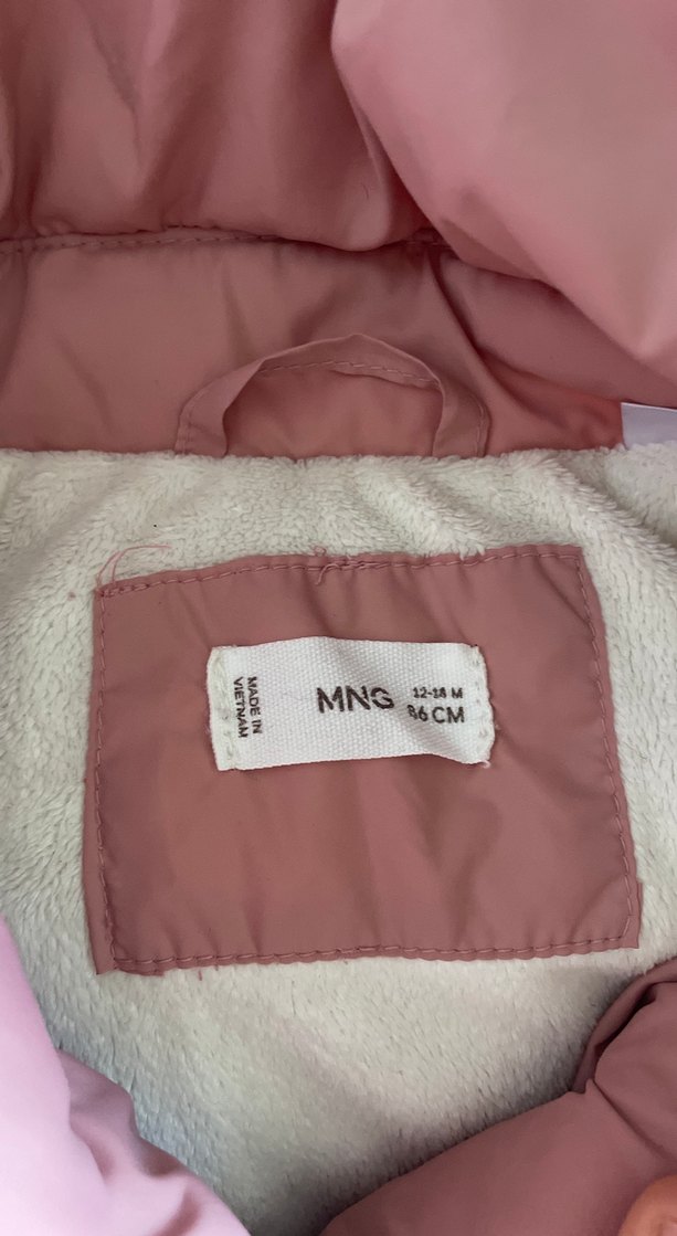 Pembe Bebek  Kısa Mont - Görsel 2