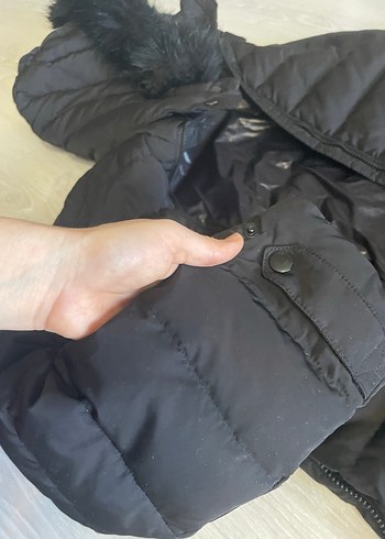 Zara şişme siyah  mont - Görsel 5