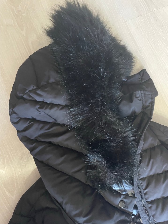 Zara şişme siyah  mont - Görsel 4