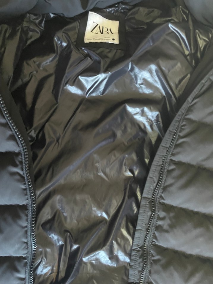 Zara şişme siyah  mont - Görsel 3