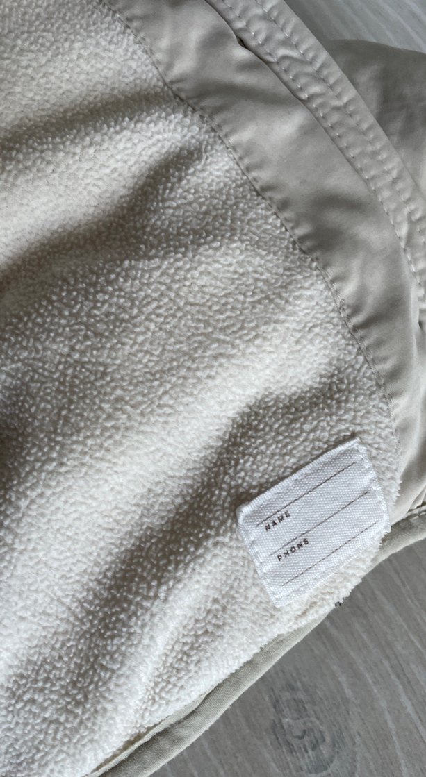 Kapüşonlu Beyaz Unisex Çocuk Mont - Görsel 5