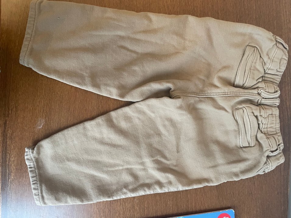 Zara kahverengi Erkek Çocuk  Rahat Pantolon - Görsel 3