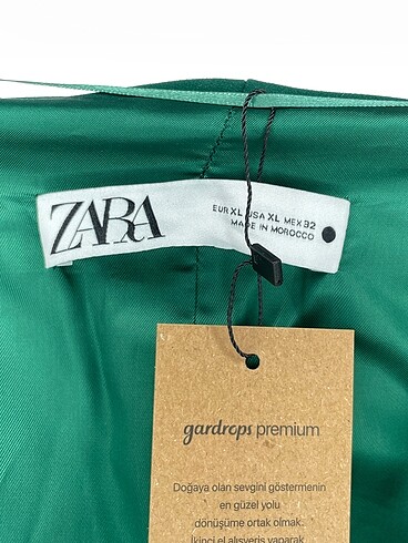 xl Beden yeşil Renk Zara Ceket %70 İndirimli.