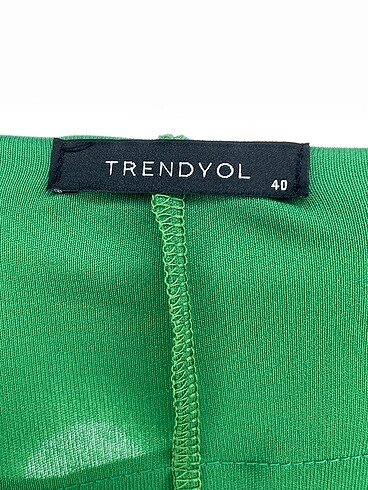 40 Beden yeşil Renk Trendyol & Milla Kısa Elbise %70 İndirimli.