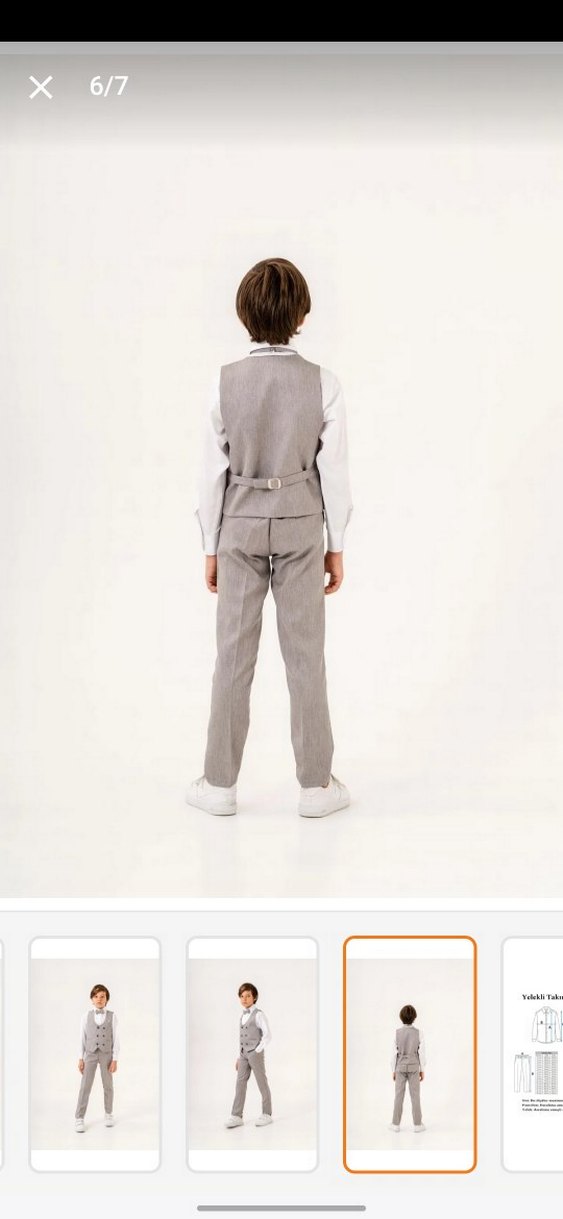 Erkek Çocuk Yelek Takım - Görsel 2