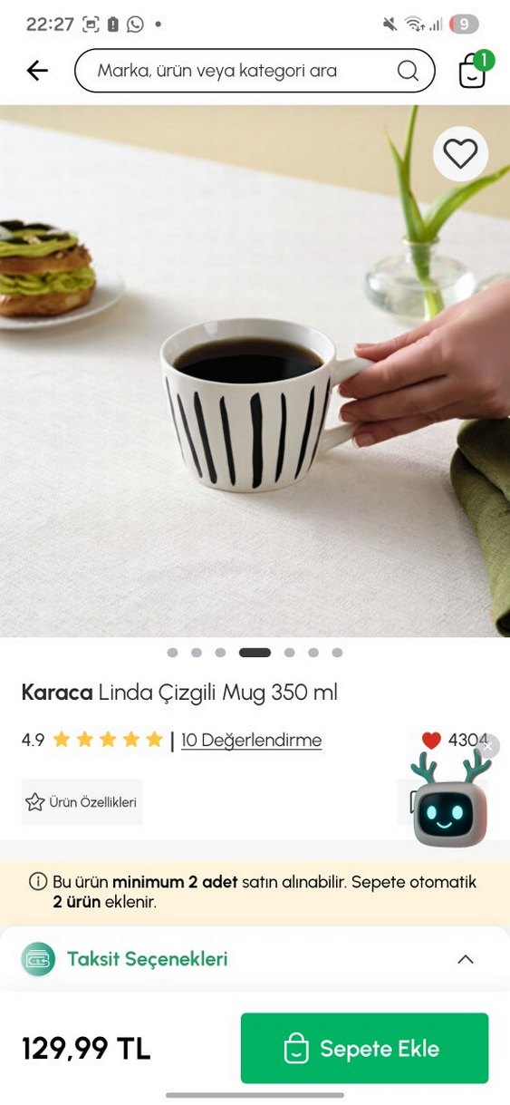 Karaca kupa - Görsel 2