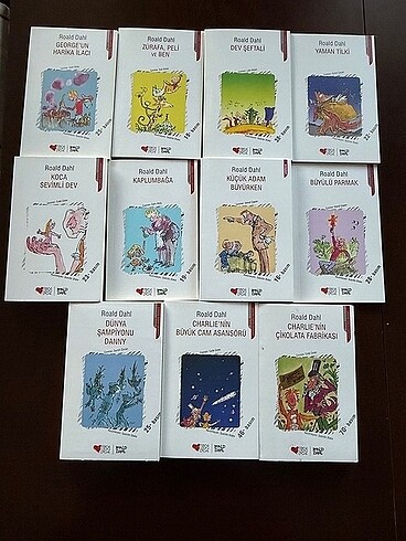 Charlienin Çikolata Fabrikası ve başka Roald Dahl Kitapları