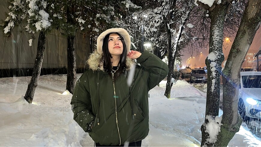 Mavi Jeans Mavi yeşil parka