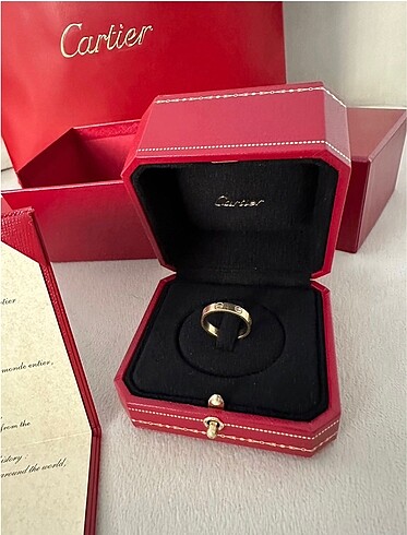 CARTIER LOVE RING YELLOW GOLD SIZE 50