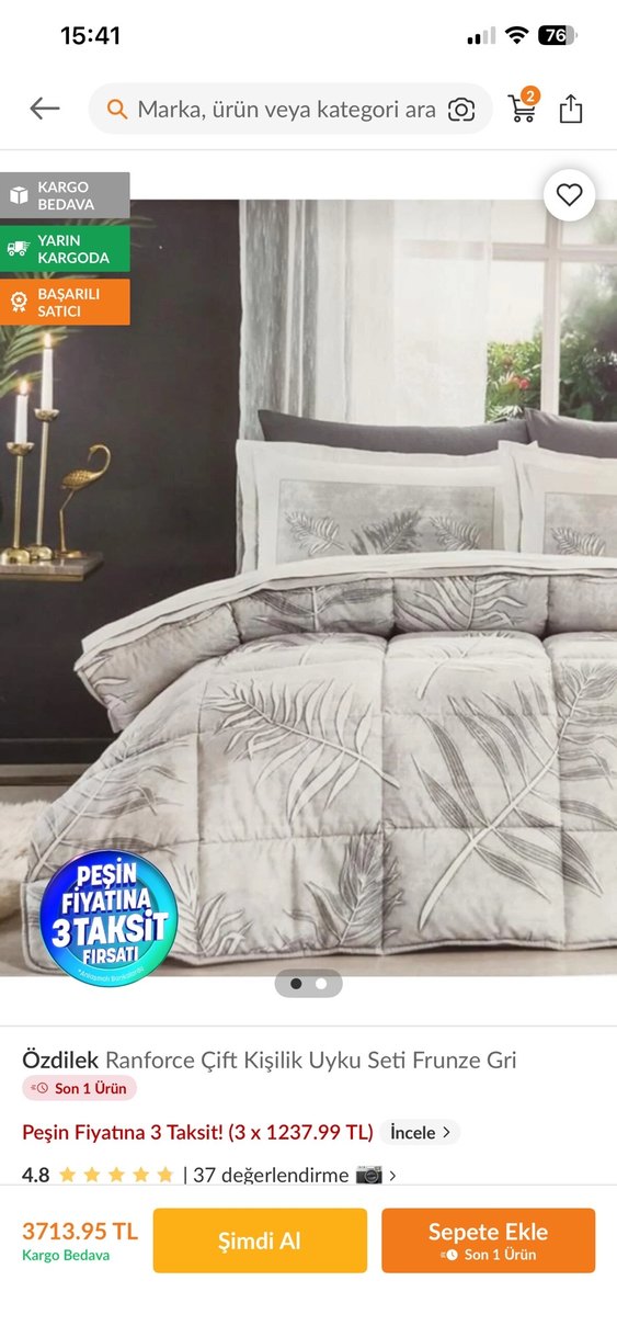 ÖZDİLEK UYKU SETİ - Görsel 4