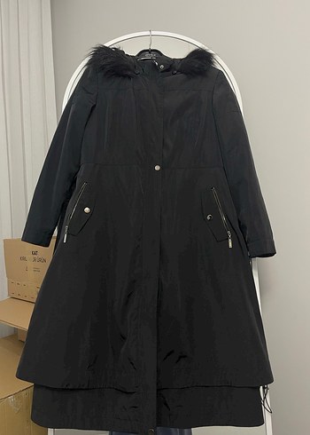 NİHAN Parka Kürklü Kapşonlu - Görsel 7