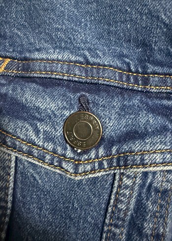 Mavi Düğmeli Kadın Denim Ceket - Görsel 6