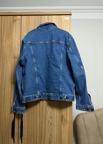 Mavi Düğmeli Kadın Denim Ceket - Görsel 4