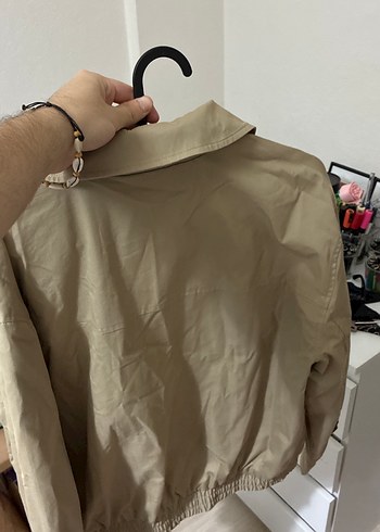 m Beden camel Renk Pullandbear m kadın bej ceket