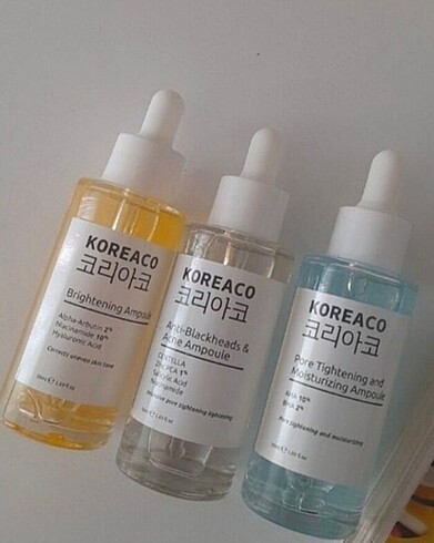 KOREACO SERUMLARI SET