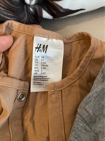 H&M çıtçıtlı tulum