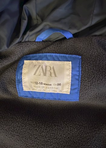 Mavi Kapüşonlu Erkek Çocuk Yelek - Görsel 2