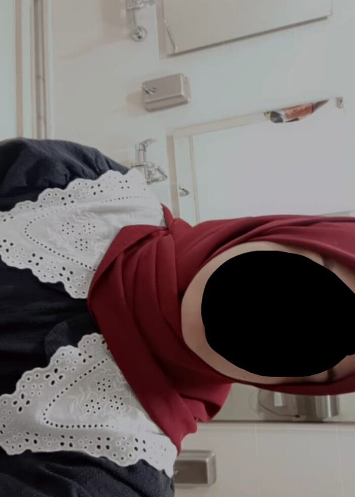 BORDO EŞARP - Görsel 2