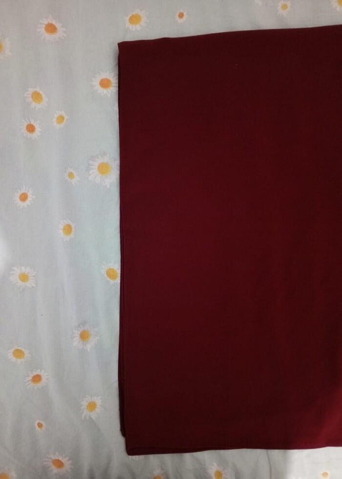 BORDO EŞARP - Görsel 3