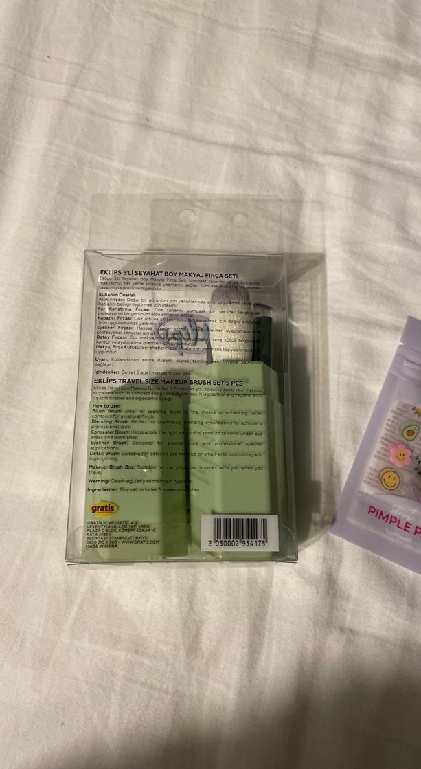 Pastel Yeşil Makyaj Fırçası Seti - Görsel 4