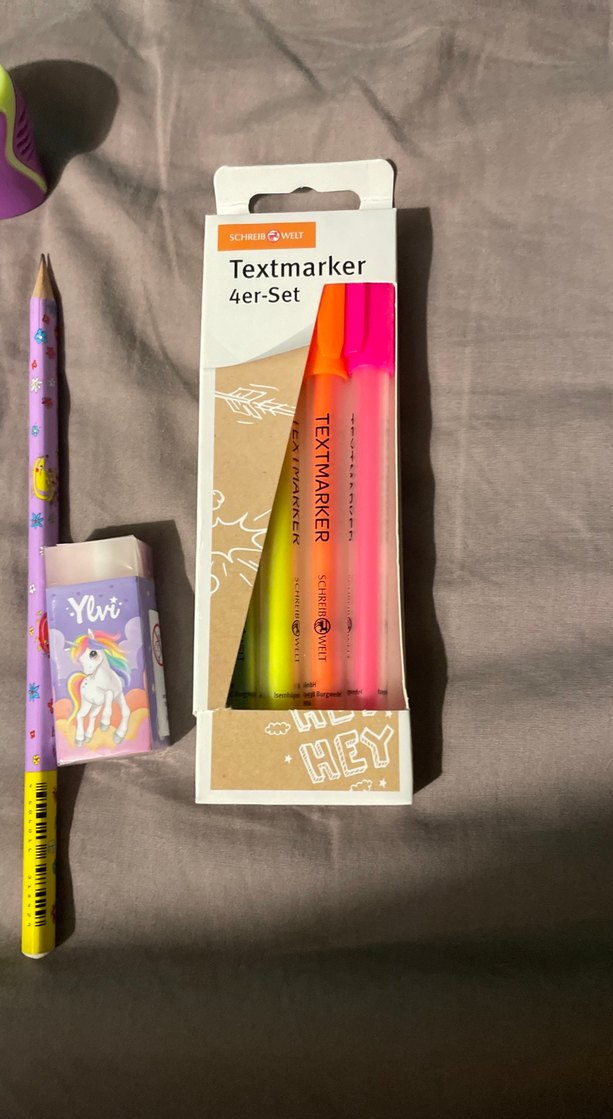 Kız Çocuk İçin Pastel Renkli Yazı ve Kırtasiye Seti - Görsel 3