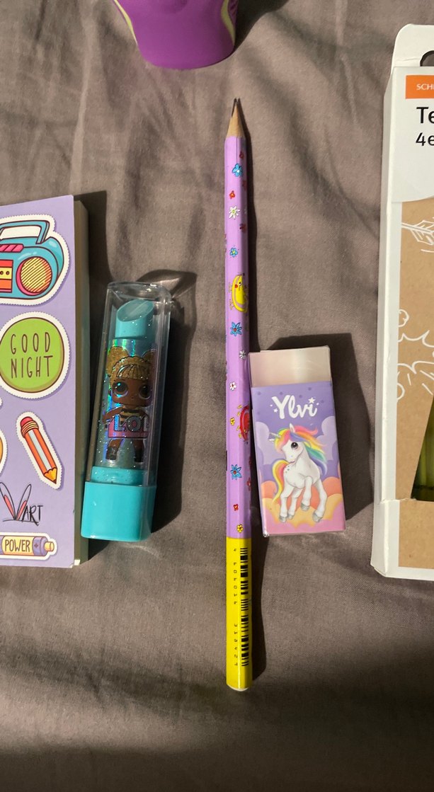 Kız Çocuk İçin Pastel Renkli Yazı ve Kırtasiye Seti - Görsel 4