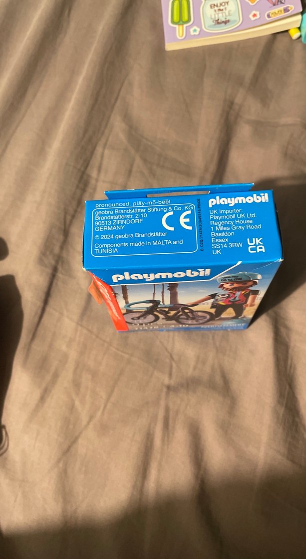 Playmobil Bisikletli Aksiyon Figürü 71478 - Görsel 5