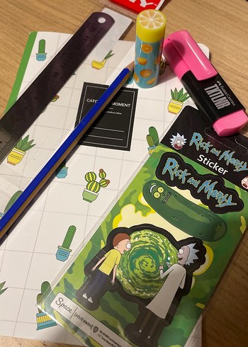 Yeşil Tonlarda Okul Defter Seti - Görsel 12